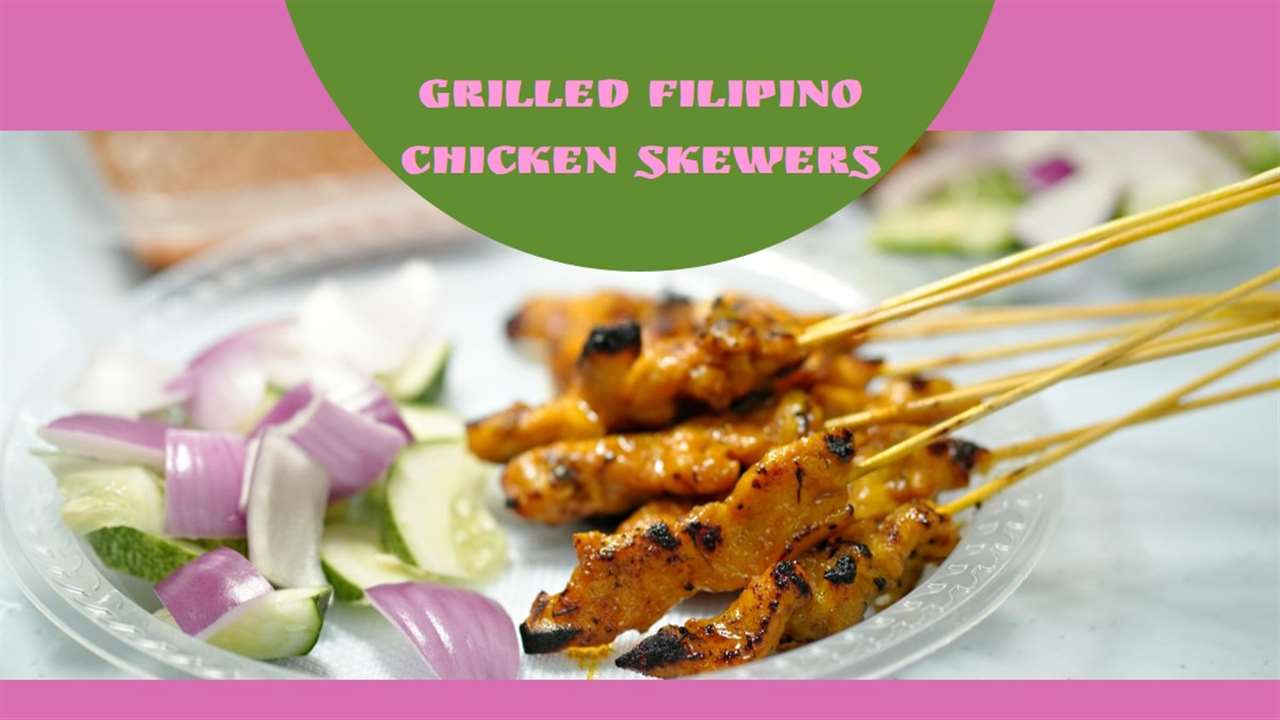 Filipino BBQ Chicken Skewers Recipe