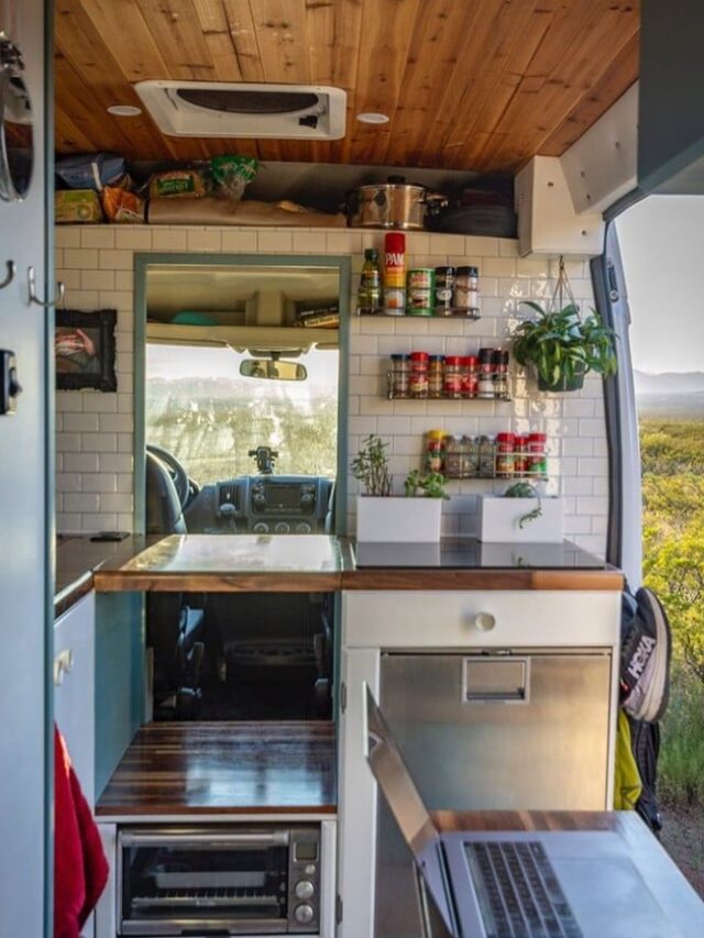9 Clever Campervan Kitchens That Simplify Cooking on the Road
